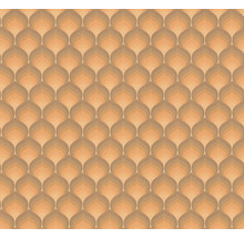 Behang met herhalend geometrisch patroon