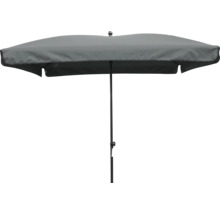 SOLUNA Parasol Cannes grijs 140x210 cm