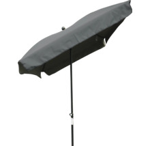 SOLUNA Parasol Cannes grijs 140x210 cm