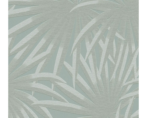 A.S. CRÉATION Vliesbehang 39338-4 Casual Living bladeren groen Behang met bladdessin