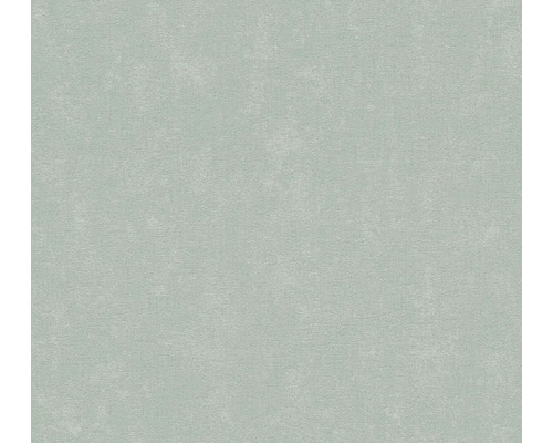 A.S. CRÉATION Vliesbehang 39339-4 Casual Living effen mint Behang met fijne textuur