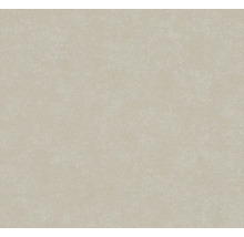 Beige vliesbehang met fijne structuur