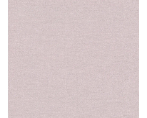 A.S. CRÉATION Vliesbehang 39547-7 effen textieloptiek oud roze Effen behang met lichte textuur