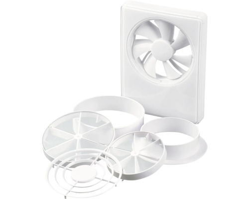 Ventilator met accessoires