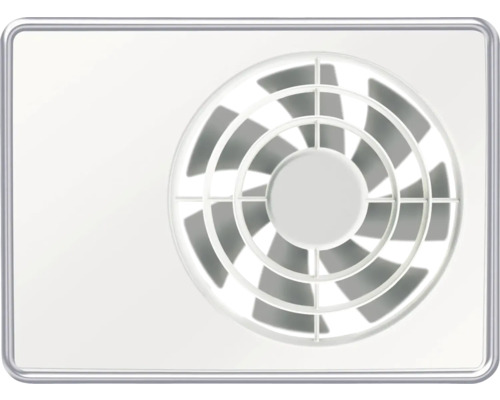 Wandventilator met ronde ventilatieopening