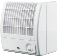 Ventilator met rooster