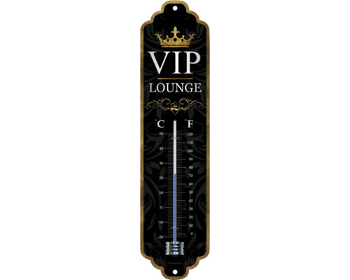 NOSTALGIC-ART Thermometer VIP Lounge 6,5x28 cm