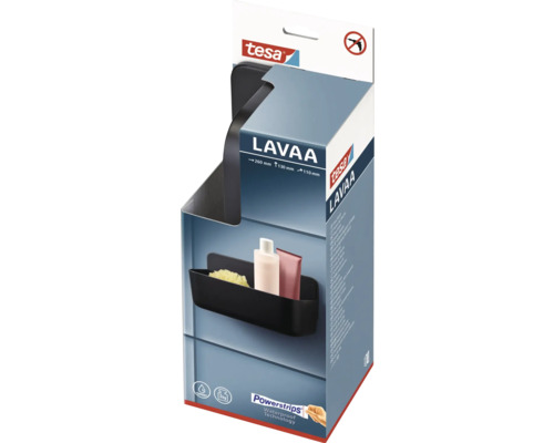 Tesa Lavaa douche-opbergrek in productverpakking