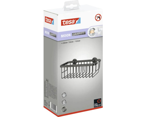Tesa Moon Graphite douche-rek verpakking