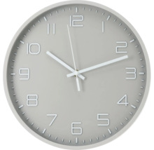 Ronde wandklok met wijzerplaat en wijzers