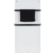 Handdoekradiator met handdoek