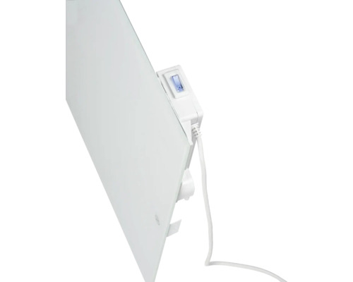 Platte radiator met schakelaar en kabel