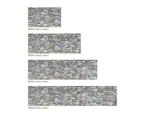PROFIX wandpanelen met steenmotief in verschillende formaten