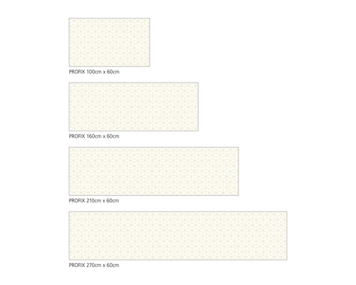 Verschillende maten PROFIX decoratiefolie met geometrisch patroon