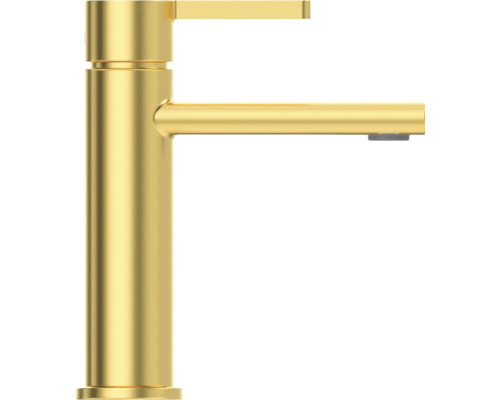 Gouden wastafelkraan