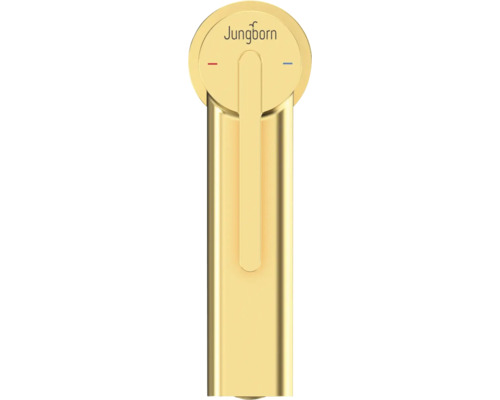 Jungborn logo op een kraan