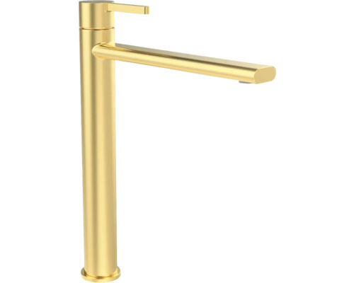 Wastafelkraan, hoge uitloop