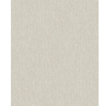 Close-up van een lichtgekleurd textielbehang met fijne structuur