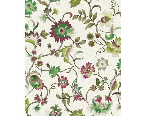 MARBURG Vliesbehang 47648 Heritage bloemen groen Bloemenbehang met klimopmotief