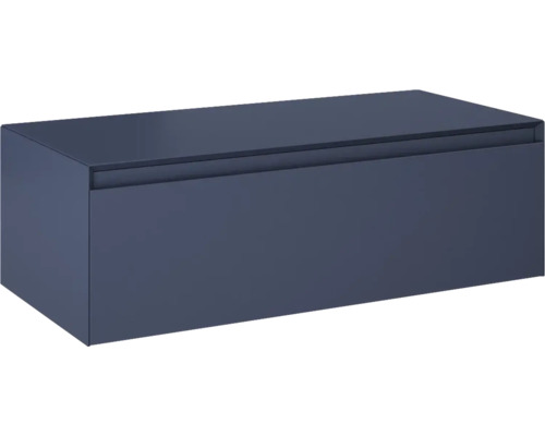 JUNGBORN Wastafelonderkast DECEM 319x1000x458 mm navy blauw mat