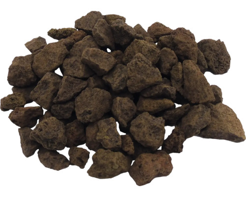 Bruin lavasteen voor tuinontwerp