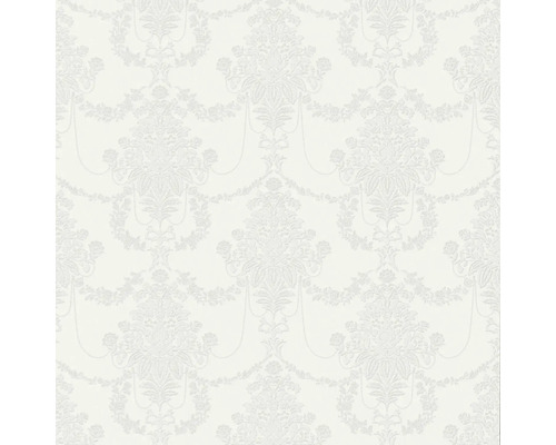 ERISMANN Vliesbehang 10287-31 Versailles ornament lichtgrijs Behang met bloemmotief damastpatroon