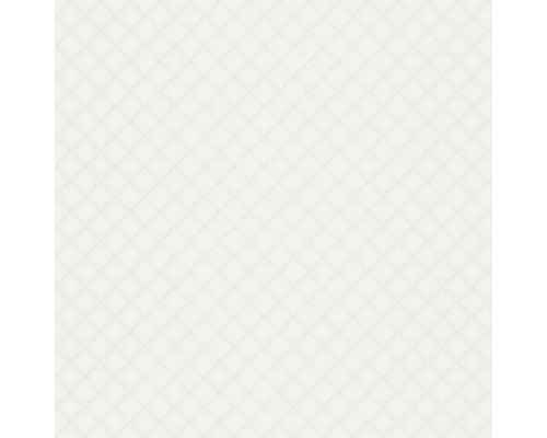 ERISMANN Vliesbehang 10289-31 Versailles geometrisch lichtgrijs Behang met ruitpatroon