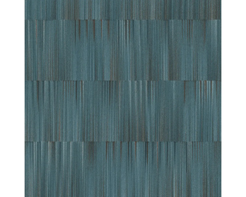 ERISMANN Vliesbehang 10398-19 Martinique abstract petrol Textielbehang met streepmotief