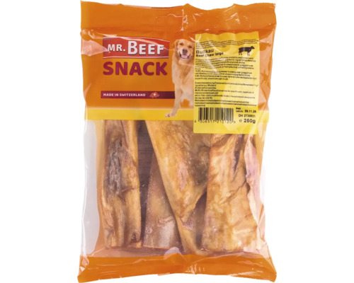 Mr. Beef Snack Bullkau runderkauwsnack voor honden in de verpakking