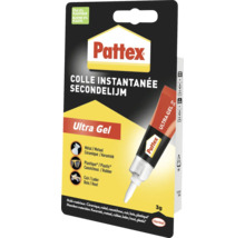 Pattex Ultra Gel secondelijm, verpakking van 3 gram
