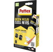 Pattex lijmtube, geschikt voor lijmen zonder spijkers of schroeven