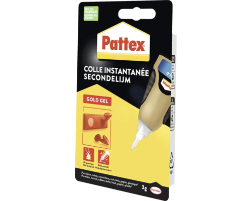 PATTEX Secondelijm gold gel 3 g