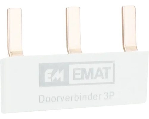 EMAT Doorverbinder 3-voudig grijs