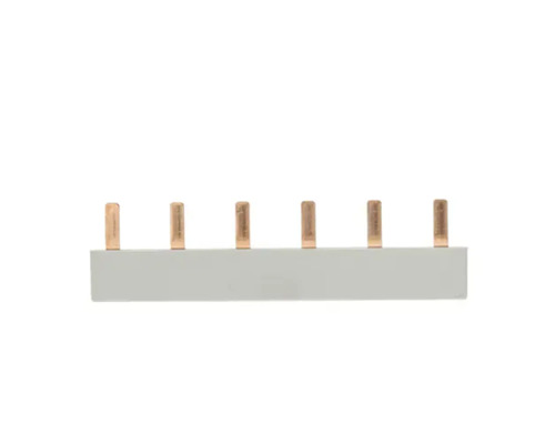 Rijgklem met zes aansluitingen