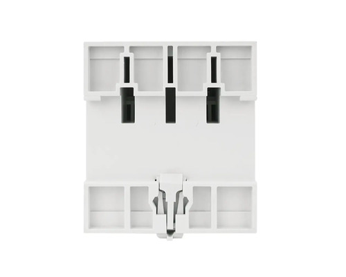 Vooraanzicht van een automatische zekering voor elektrische schakeling