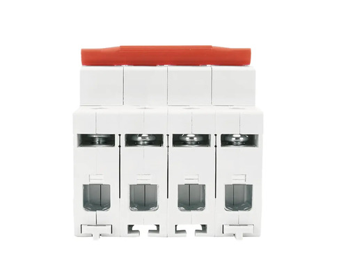 Driepolige vermogensschakelaar voor elektrische installatie