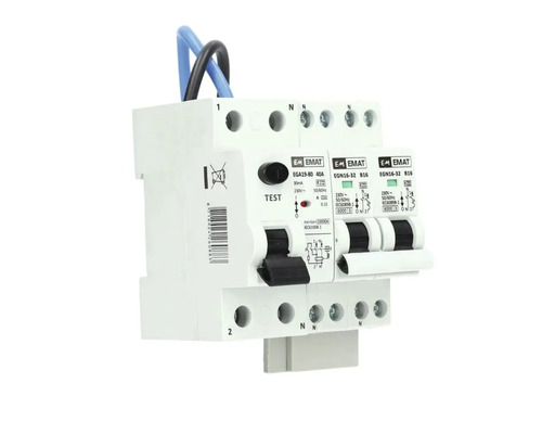 EMAT aardlekschakelaar met vermogenschakelaar