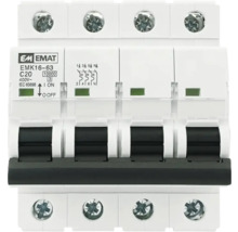 EMAT Installatieautomaat EMK16-63 C20 400V