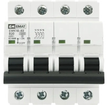 EMAT Stroomonderbreker EMK16-63 B20 400V 10000