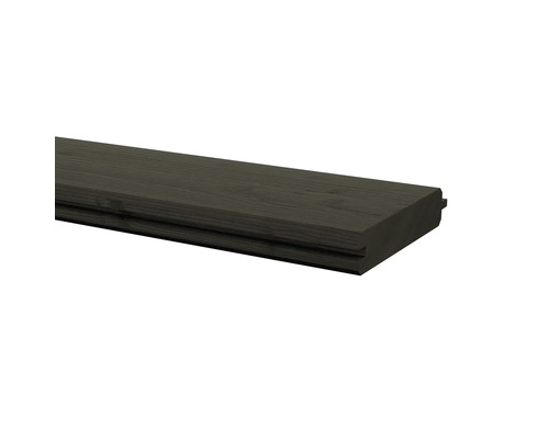 OUTDOOR LIFE Blokhutprofiel zwart 2,8x14,5x180 cm Houten terrasplank