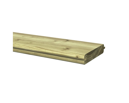 OUTDOOR LIFE Blokhutprofiel grenen 2,8x14,5x180 cm Houten paneel voor binnenshuis