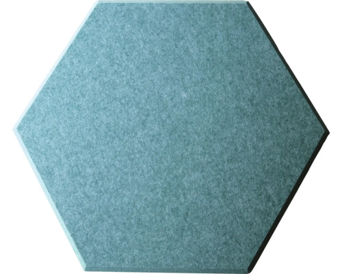 Wandtegel akoestisch Hexagon vilt Basilico 57,7x50 cm