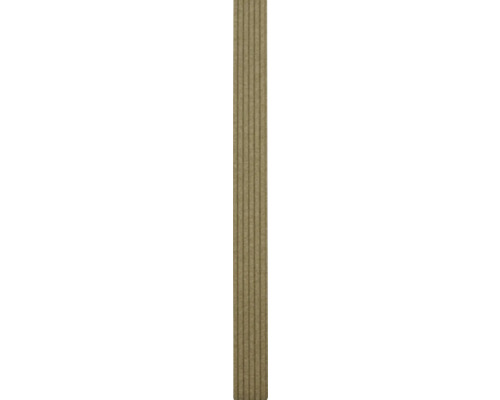 Wandpaneel akoestisch Strips vilt Bamboo 240x20 cm
