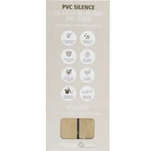 PVC Silence All-in-One PVC vloer geschikt voor appartementen met geluidsreductie norm 1008, verbetert de akoestiek, 100% waterbestendig, geschikt voor vloerverwarming en koeling, 25 jaar garantie, eenvoudig in onderhoud en installatie