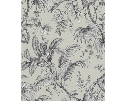 MARBURG Vliesbehang 82338 Jackie bladeren jungle beige Behang met tropisch plantenpatroon