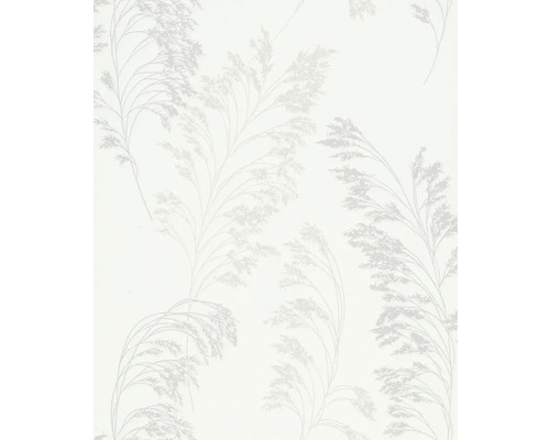 MARBURG Vliesbehang 82342 Jackie bloemen wit Behang met grassenmotief
