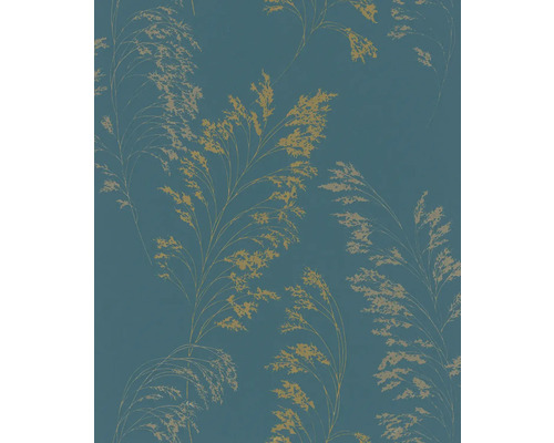 MARBURG Vliesbehang 82344 Jackie bloemen groen Behang met grassenmotief