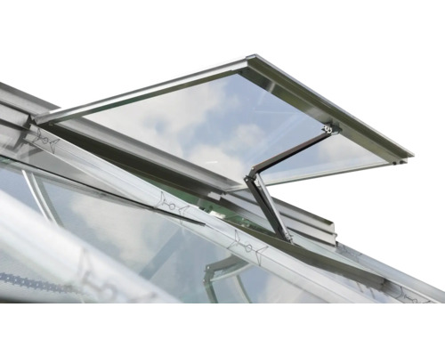 Geopend venster van een kas