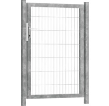 Metalen tuinpoort met handgreep en slot