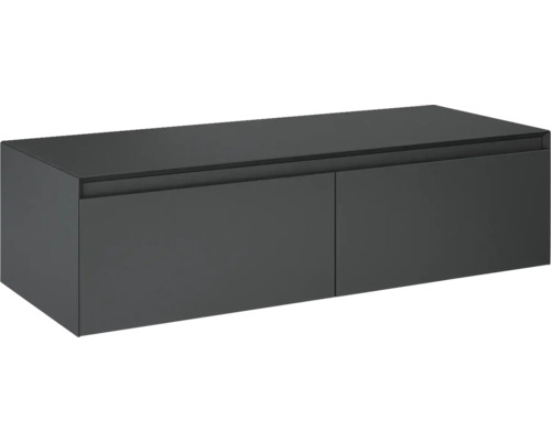 JUNGBORN Wastafelonderkast DECEM 319x1200x458 mm antraciet mat